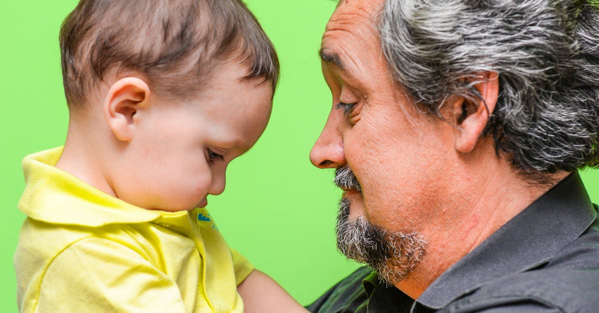 Free stock photo of baby, grandfather, people