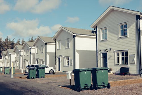 White Houses in Town