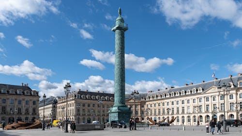 Immagine gratuita di cielo, colonna, francia