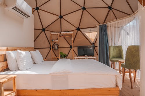 Luxury Glamping Bedroom