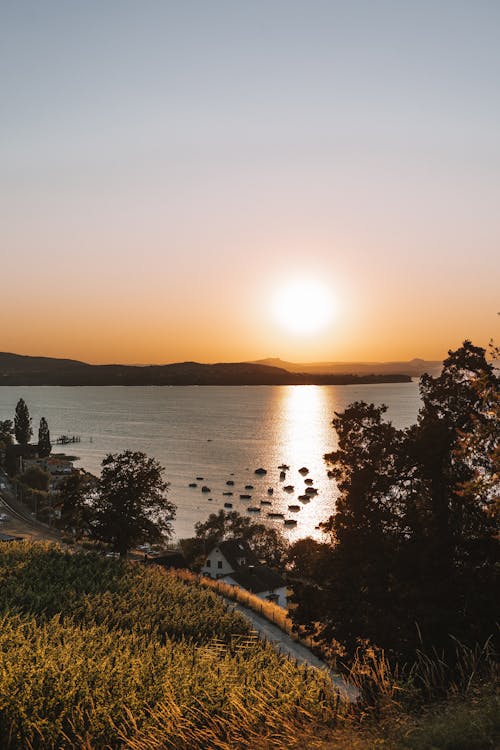 Sunrise over Lake