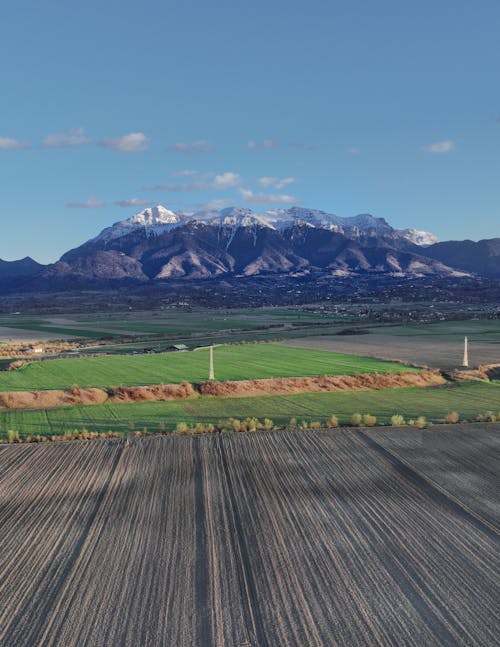 Kostenloses Stock Foto zu außerorts, berge, drohne erschossen