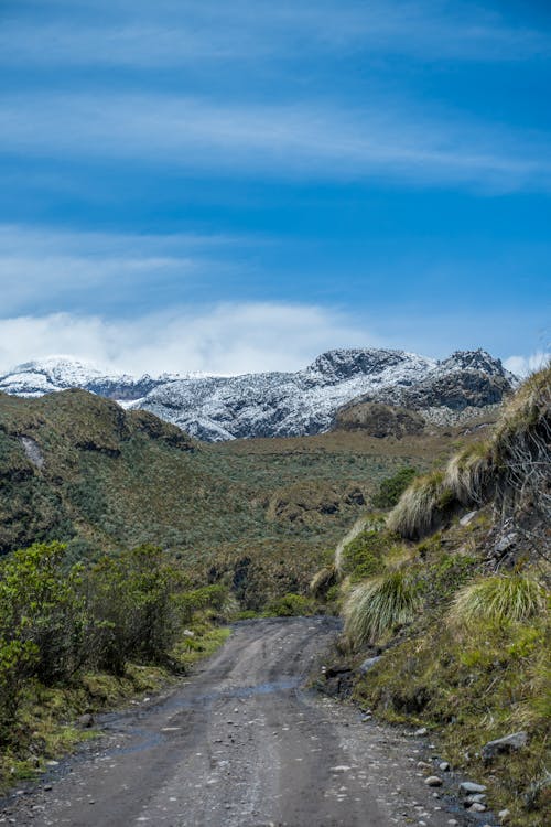 Dirt Road in Mountains