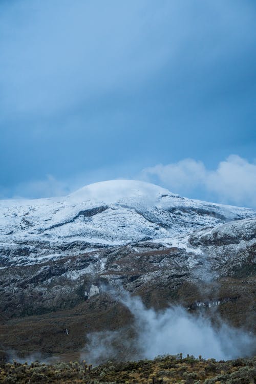 Snow on Rocky Mountain Peak