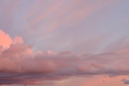 Бесплатное стоковое фото с воздух, закат, небо