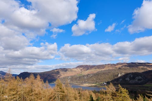 Kostnadsfri bild av drönarbilder, kullar, landskap