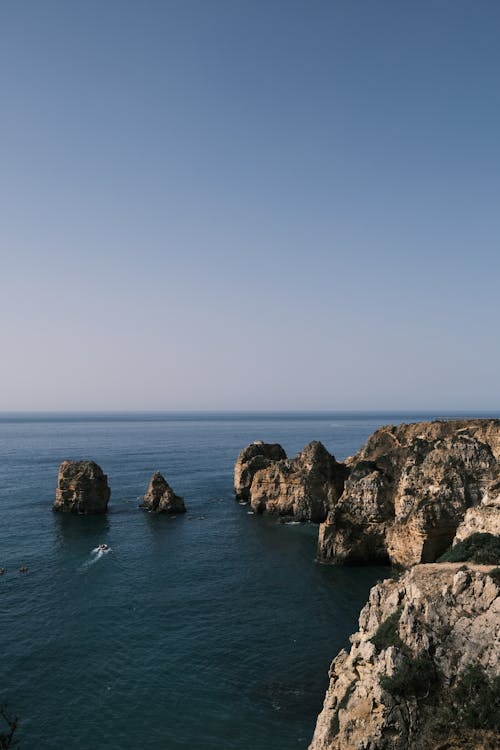 Rocks on Sea Shore