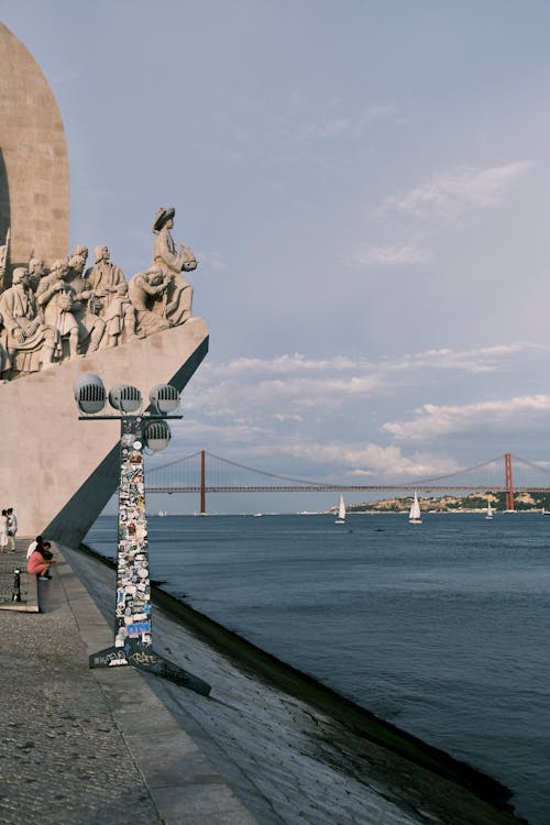 Monument of the Discoveries at Tagus River Bank, Lisbon, Portugal