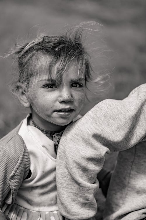 Cute Little Girl in Nature