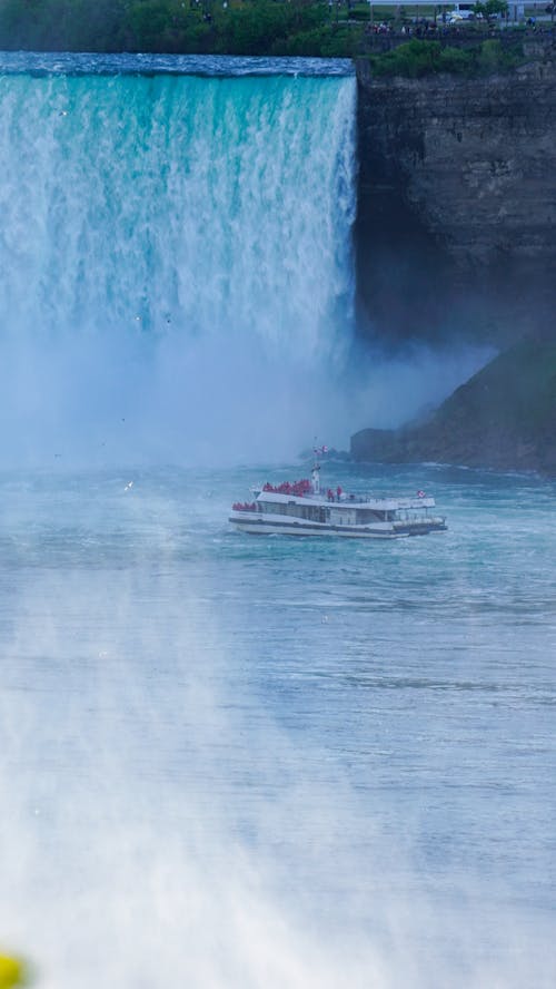 Boat Near Niagara Falls