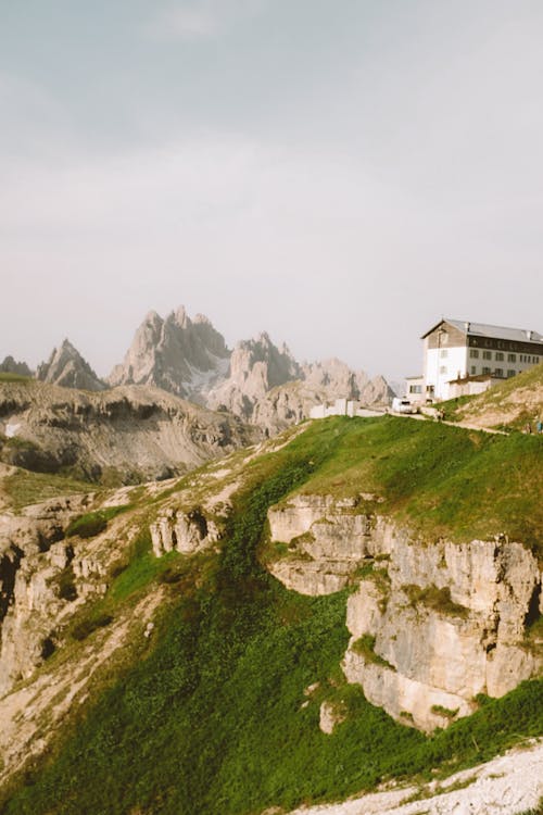 Fotos de stock gratuitas de montañas dolomitas, rifugio