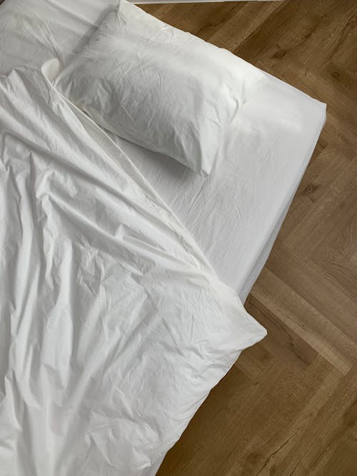 Foto stok gratis kamar tidur, lembaran, merapatkan