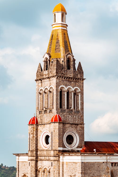 Ilmainen kuvapankkikuva tunnisteilla cuetzalan, cuetzalan kirkko, goottilainen arkkitehtuuri