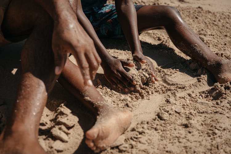 People At Beach