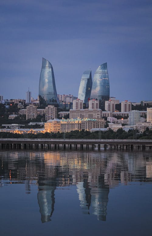 Бесплатное стоковое фото с азербайджан, баку, вертикальный выстрел