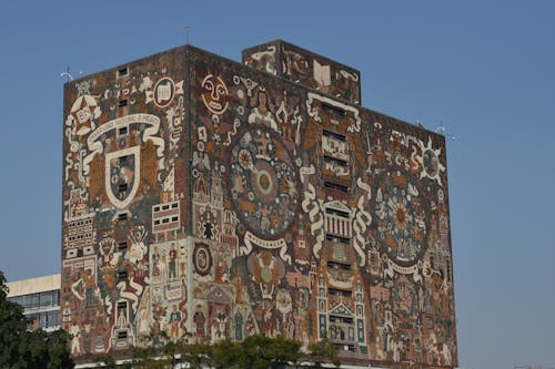 Безкоштовне стокове фото на тему «unam університету, Будівля, Мексика»