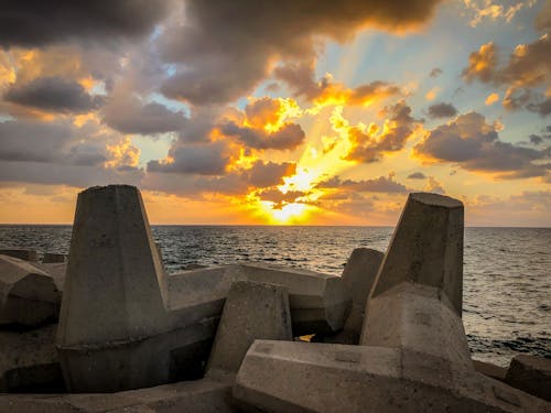 Free stock photo of israel, sea, sky