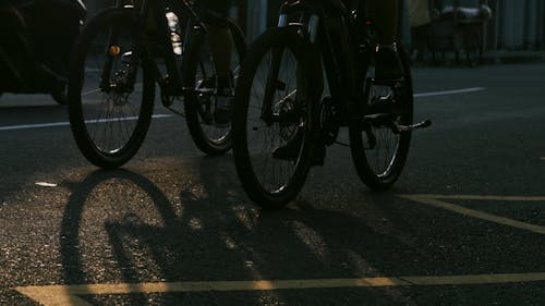 Darmowe zdjęcie z galerii z rower sportowy, rowerzyści, wczesny ranek