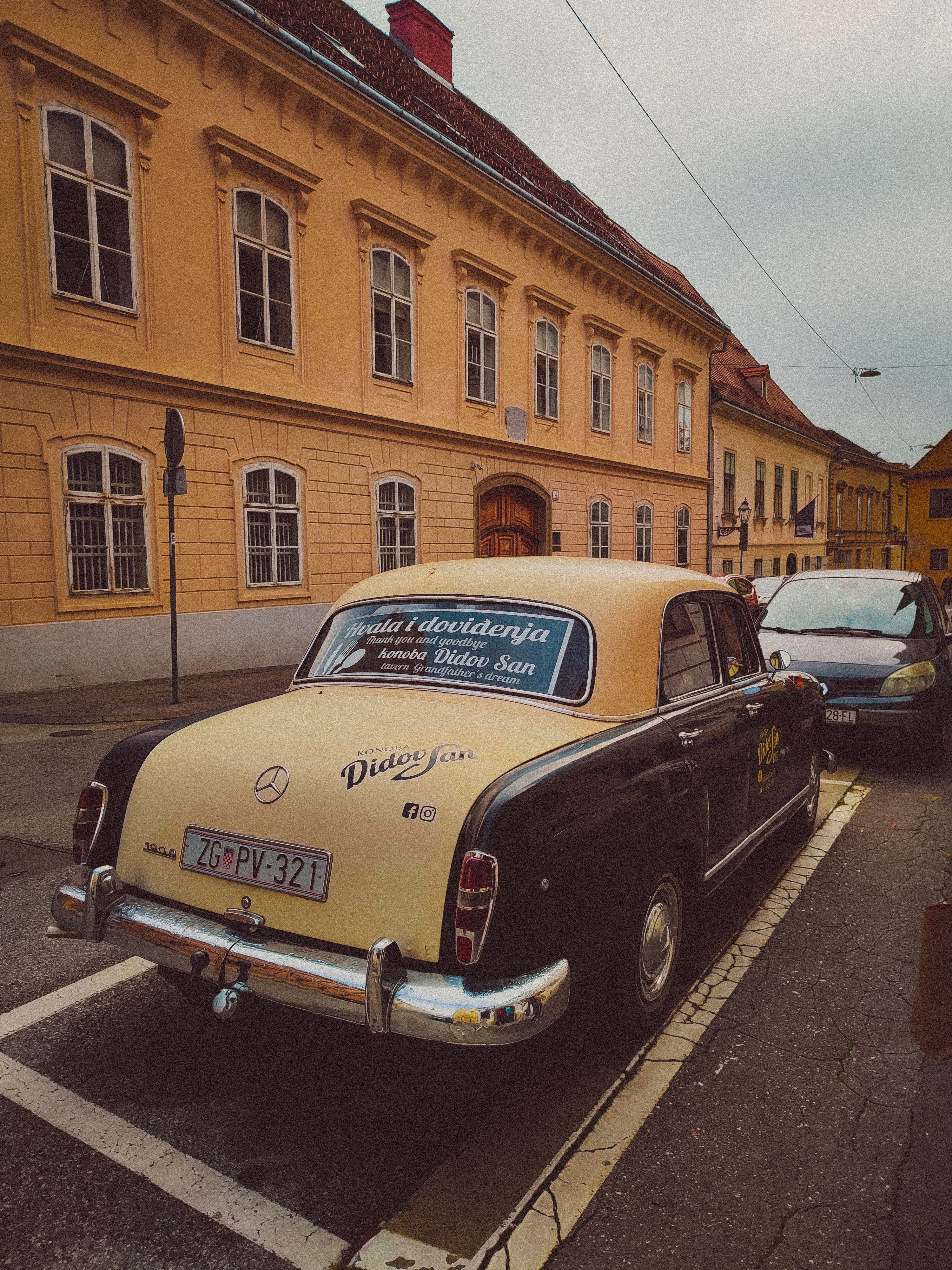 Mercedes-Benz W105 on Street · Free Stock Photo