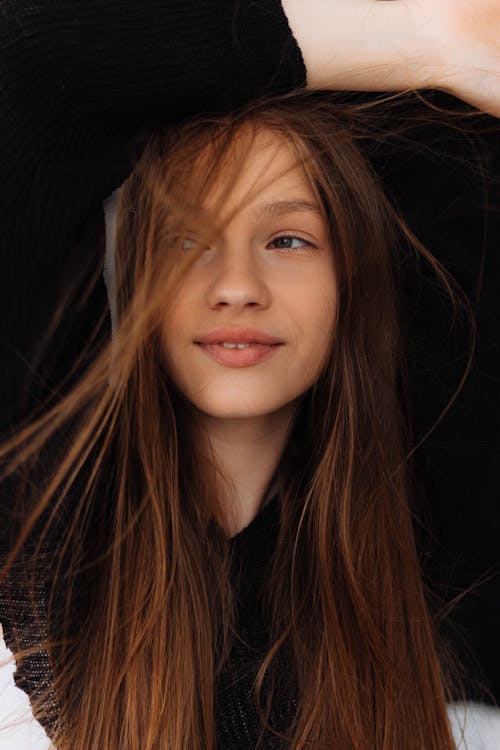 Foto profissional grátis de adolescente, cara, fotografia de moda