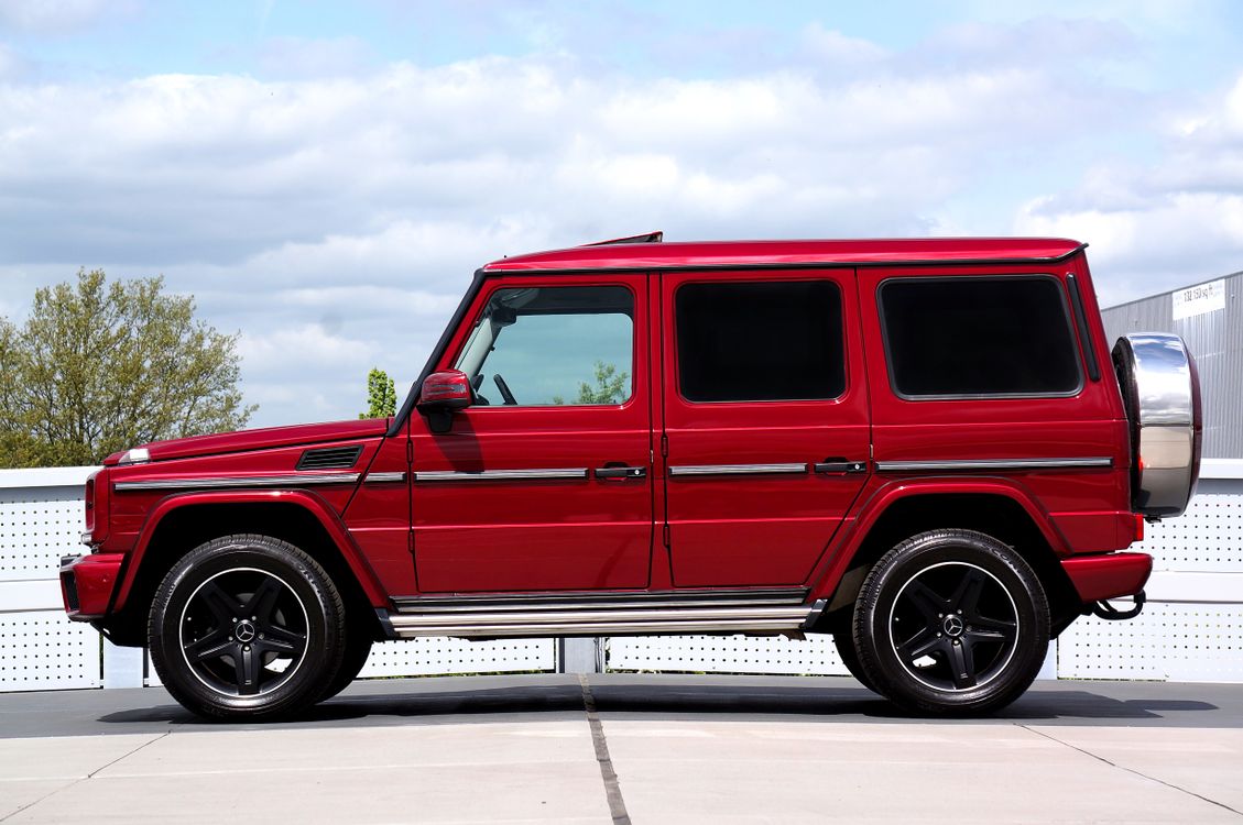 Best Red Class Red Mercedes G Class · Free Stock Photo