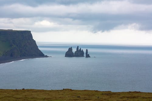 View of the Cliffs of Dyrholaey, Iceland