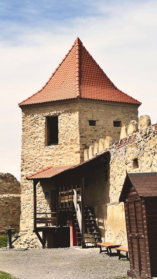 Foto d'estoc gratuïta de castell, castells, escales