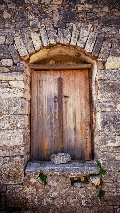 Window with Wooden Shutters