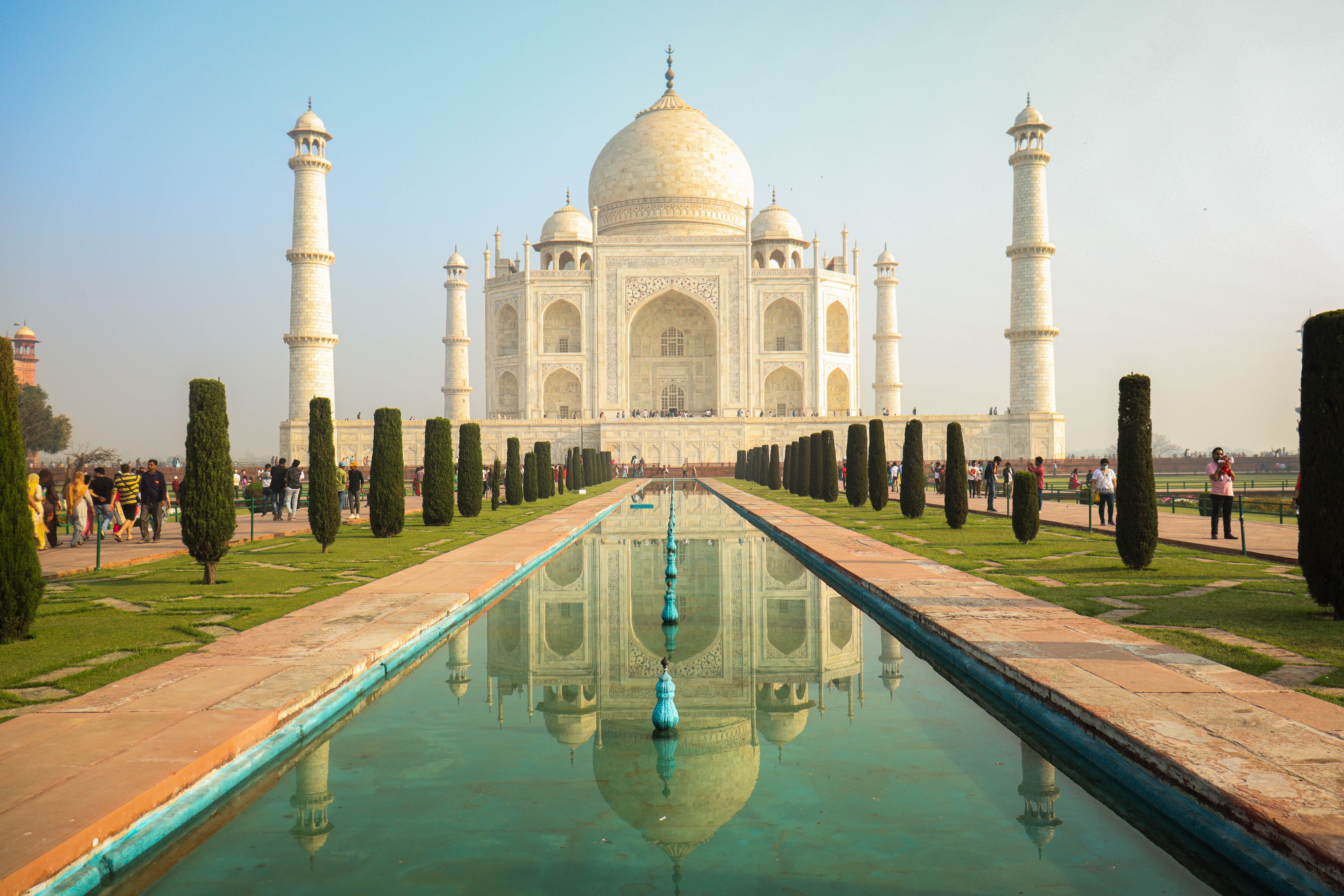 Agra, India — a travel moment · stay connected with a Agra eSIM from My Holiday SIM