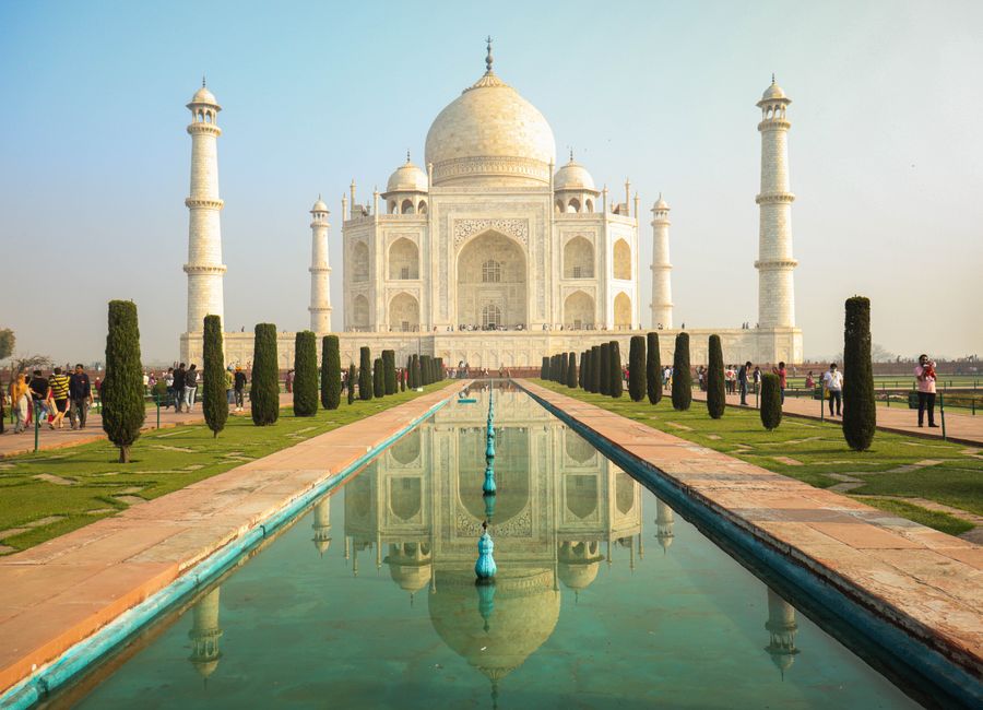 Agra, India — a travel moment · stay connected with a Agra eSIM from My Holiday SIM