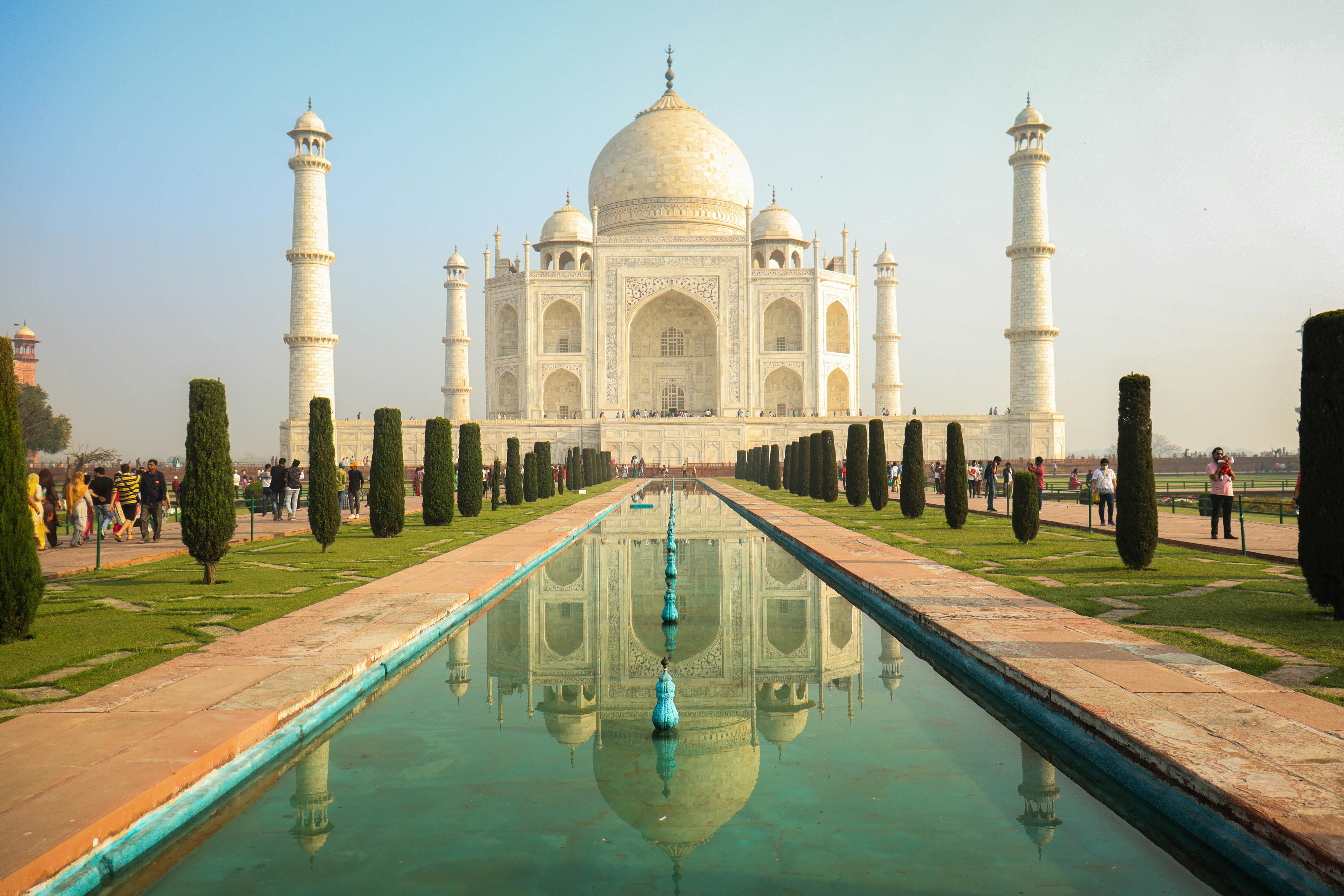 HD wallpaper architecture Taj Mahal India sky dome travel  destinations  Wallpaper Flare