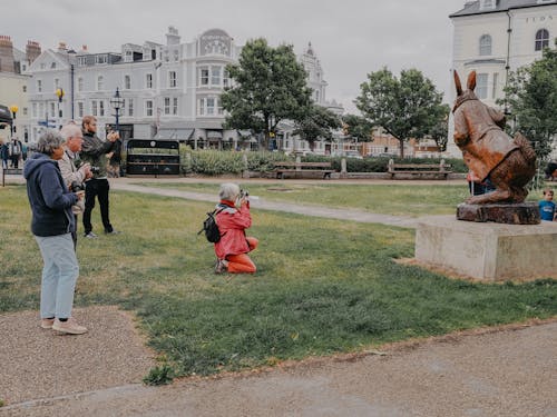 Δωρεάν στοκ φωτογραφιών με llandudno, άγαλμα, Άνθρωποι