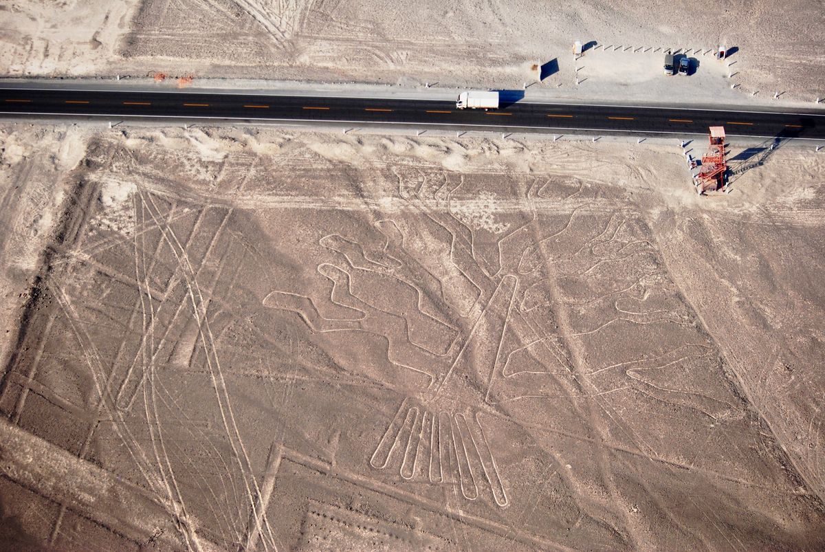 Nazca Rocks Close up of Nazca Lines on Rock · Free Stock Photo