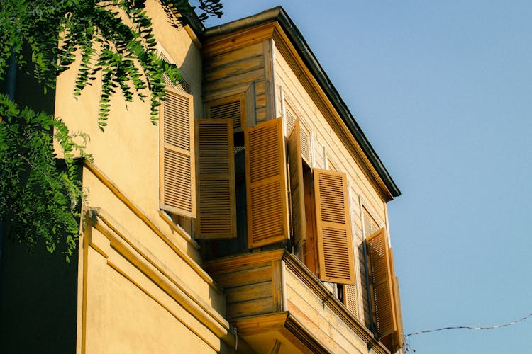 House Building In Sunlight