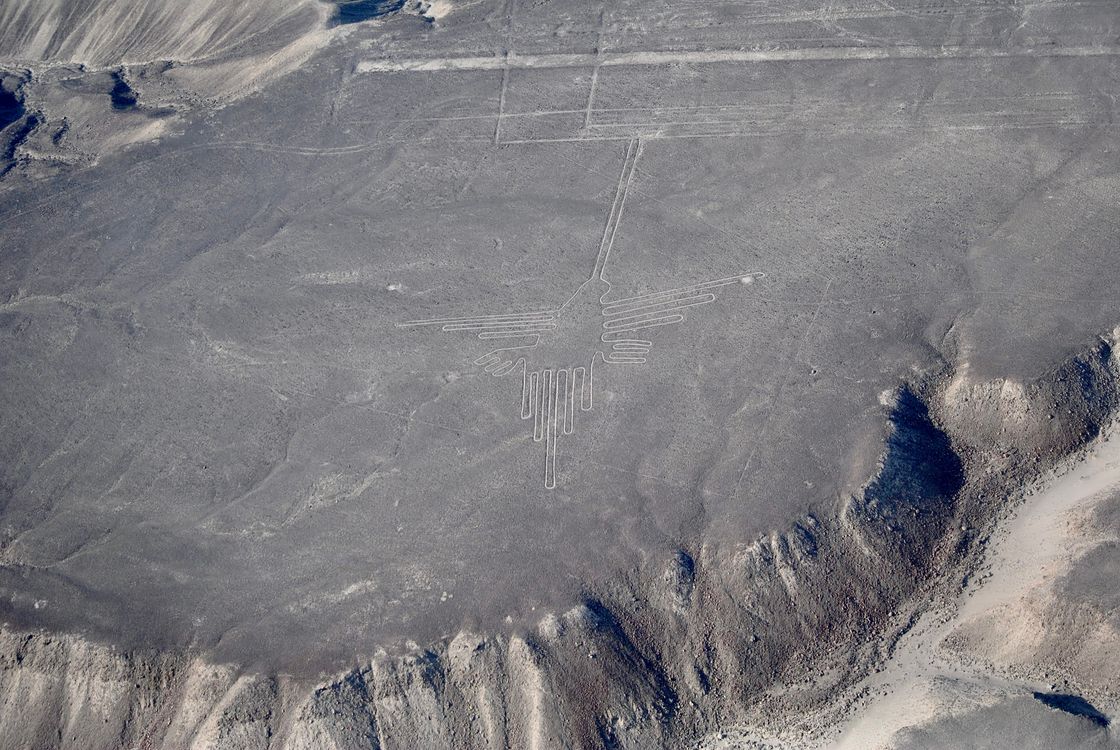 Nazca Rocks Nazca Lines on Sunlit Rock · Free Stock Photo