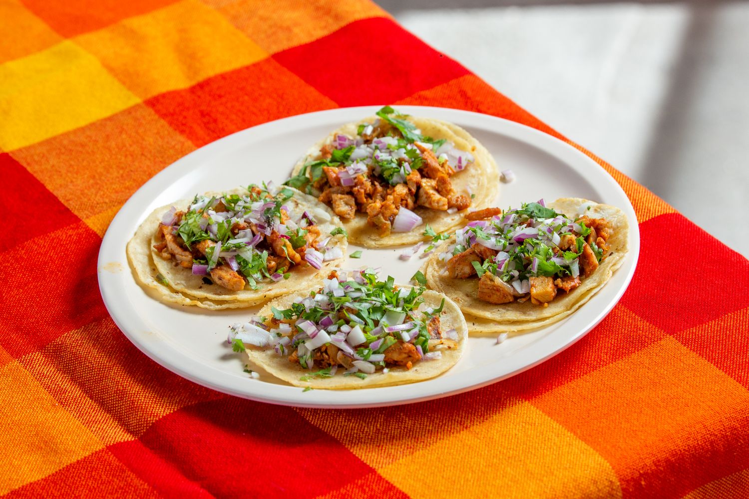 Twice-Cooked Sopes with Pickled Onion