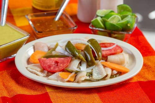 Homemade Salad Served on a Plate