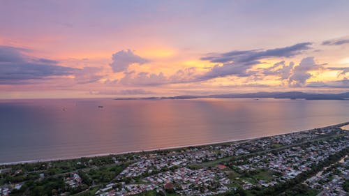 Foto profissional grátis de atardecer, paisagem