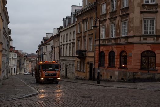 Old Town rebuild history walk — Warsaw