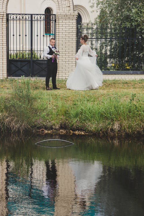 Foto profissional grátis de água, fotografia de casamento, fotografia de moda