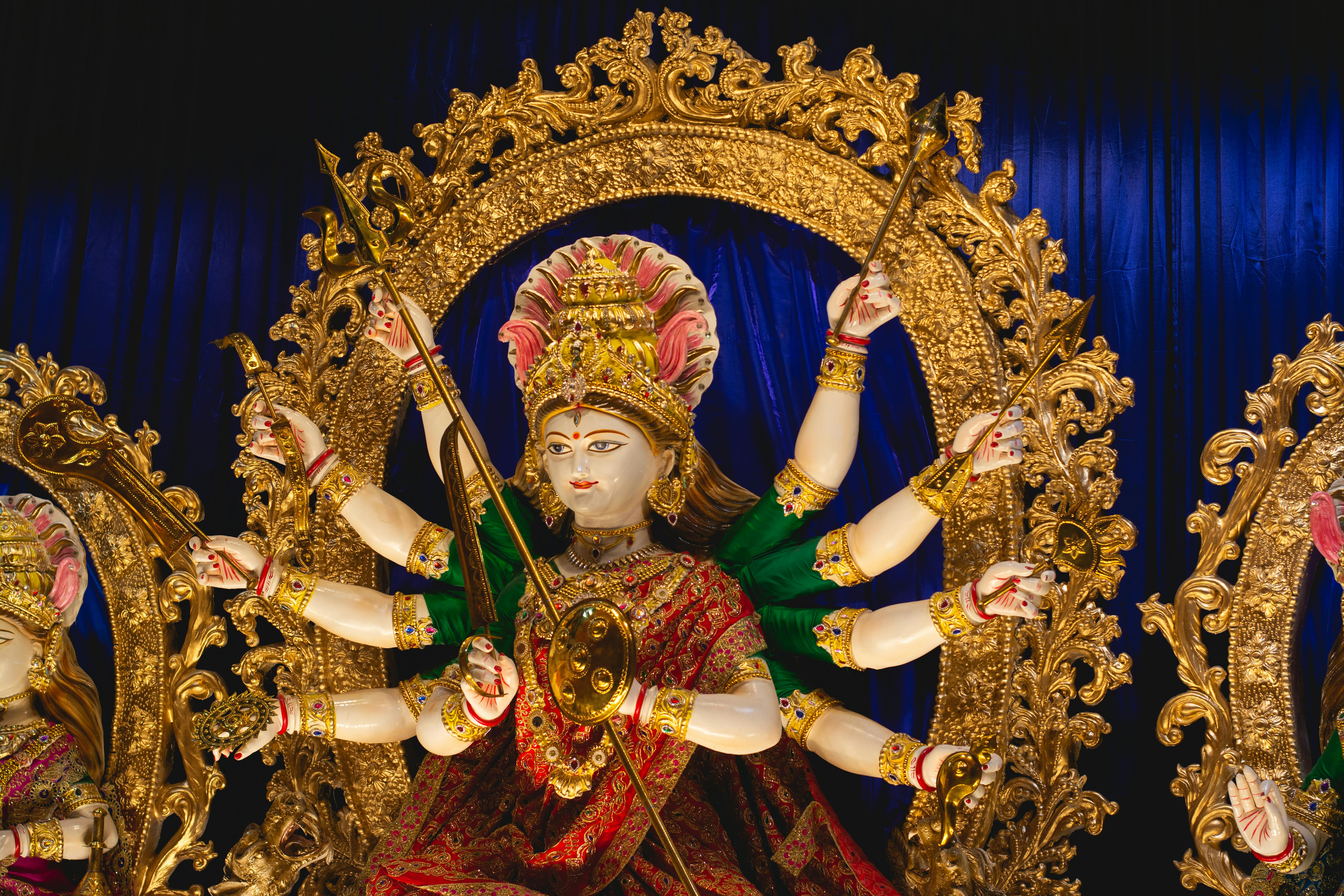 Mahagauri Devi Ji Different Navratri Goddess 9 Forms Of Durga Mata Cute,  Mahagauri, Navratri, Durga Mata PNG and Vector with Transparent Background  for Free Download
