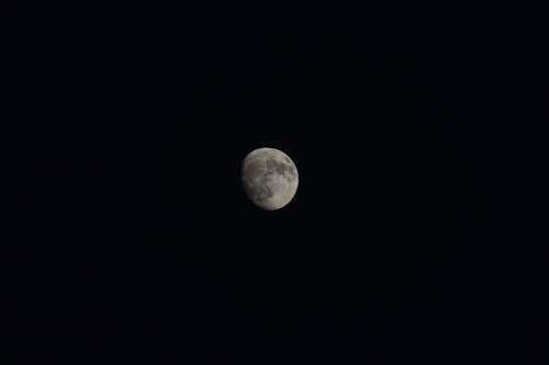 copy space, 검은색, 달의 무료 스톡 사진