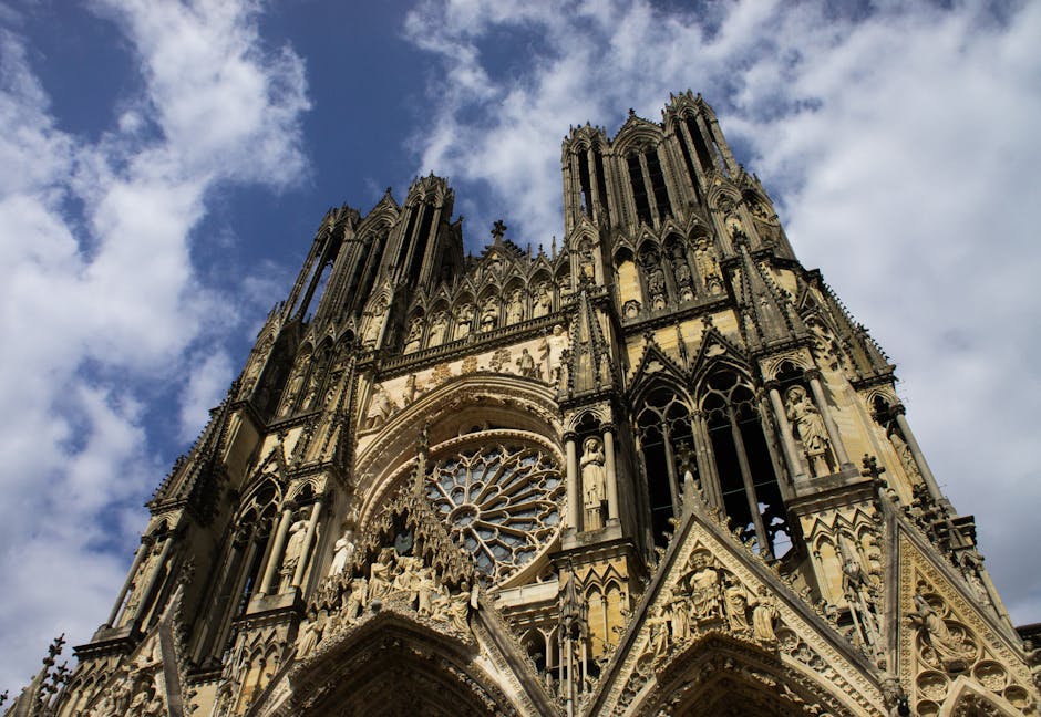 Reims Cathedral Facade