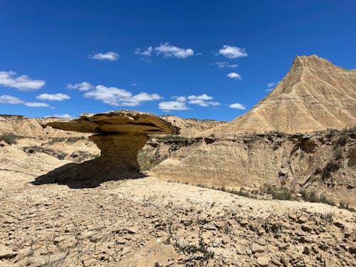 Foto stok gratis bardenas reales, gurun pasir, kekeringan