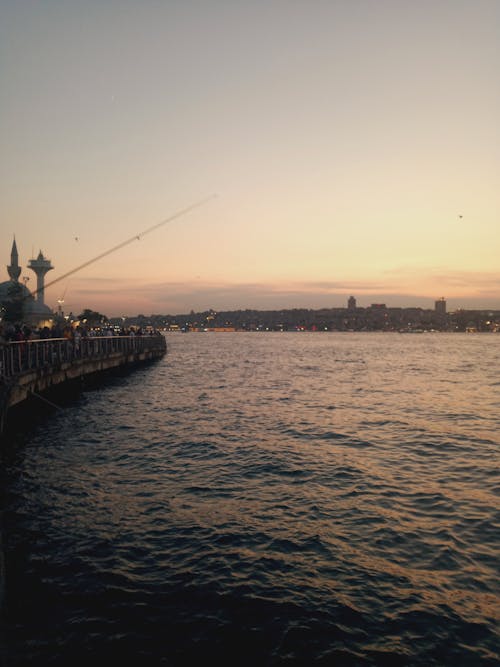 Bosporus in Istanbul at Sunset