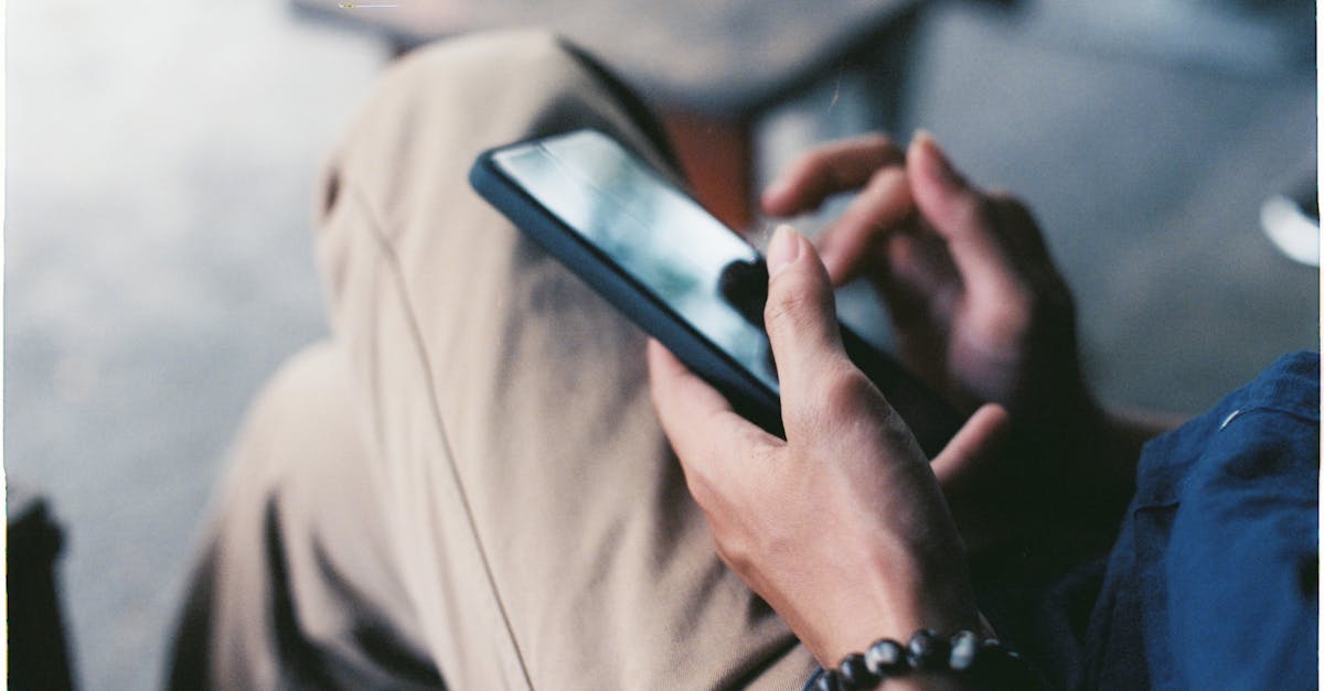Person Scrolling On Smartphone With Social Media Apps Open, Looking Distracted And Unaware Of Time Passing
