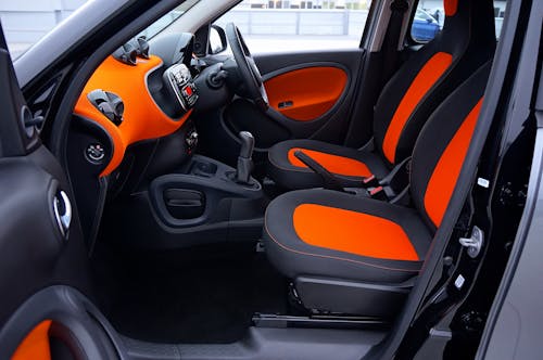 Interior of Smart Forfour