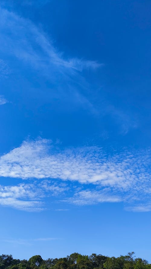 Бесплатное стоковое фото с голубое небо, красивое небо, солнечный свет