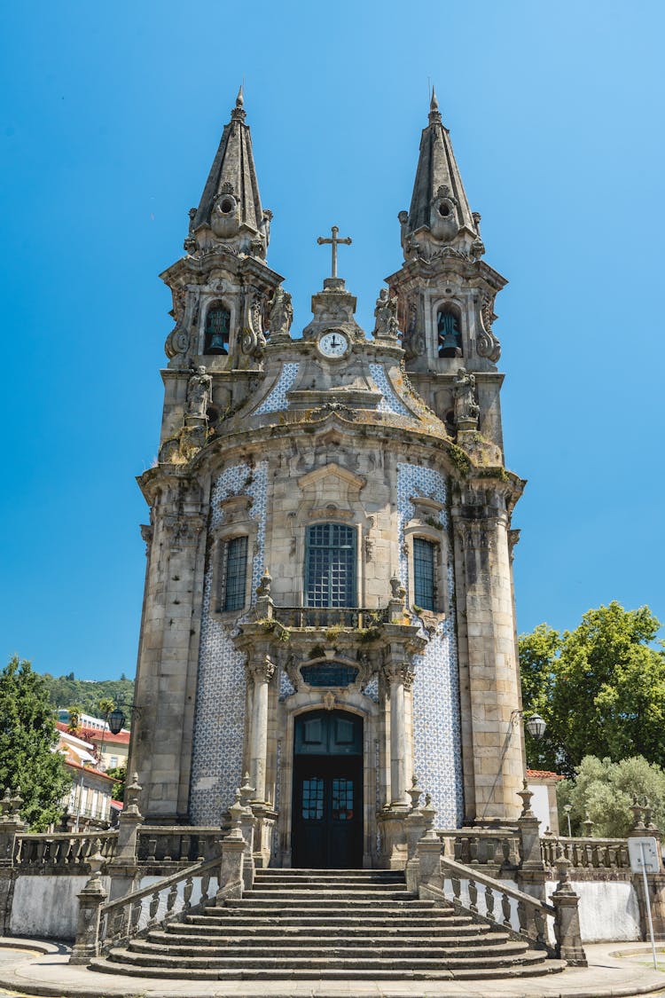 Igreja E Oratórios De Nossa Senhora Da Consolação E Santos Passos. Church In Guimaraes. Juni 14 2023.