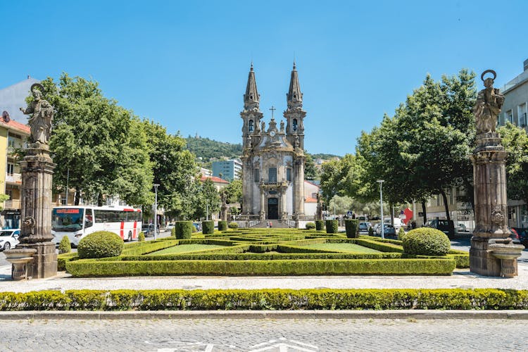 Igreja E Oratórios De Nossa Senhora Da Consolação E Santos Passos. Church In Guimaraes. Juni 14 2023.